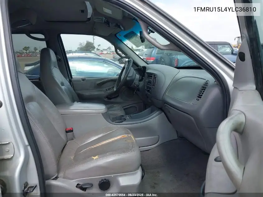 2000 Ford Expedition Xlt VIN: 1FMRU15L4YLC36810 Lot: 42570554