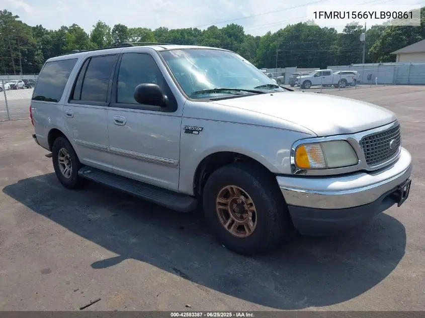 2000 Ford Expedition Xlt VIN: 1FMRU1566YLB90861 Lot: 42583387