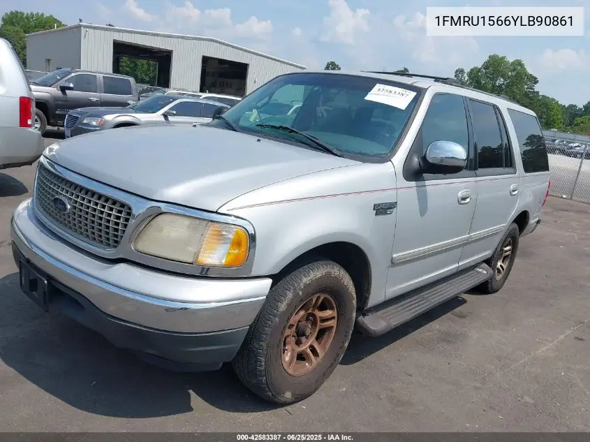 2000 Ford Expedition Xlt VIN: 1FMRU1566YLB90861 Lot: 42583387