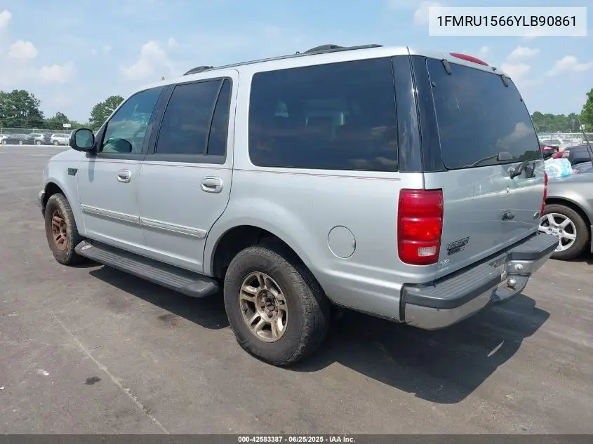 2000 Ford Expedition Xlt VIN: 1FMRU1566YLB90861 Lot: 42583387