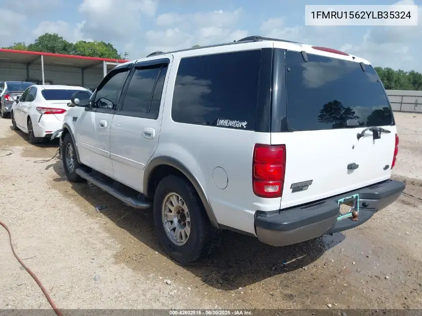 2000 Ford Expedition Xlt VIN: 1FMRU1562YLB35324 Lot: 42602516