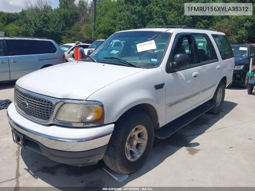 2000 Ford Expedition Xlt VIN: 1FMRU156XYLA35312 Lot: 42692360