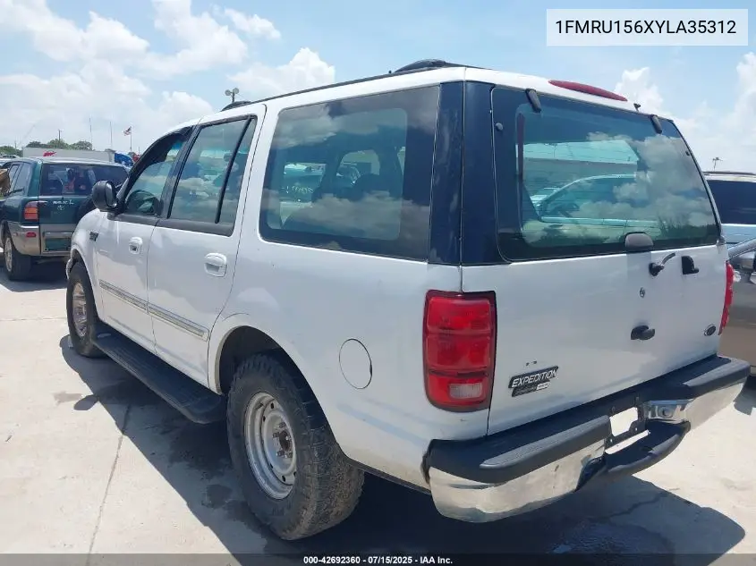 2000 Ford Expedition Xlt VIN: 1FMRU156XYLA35312 Lot: 42692360