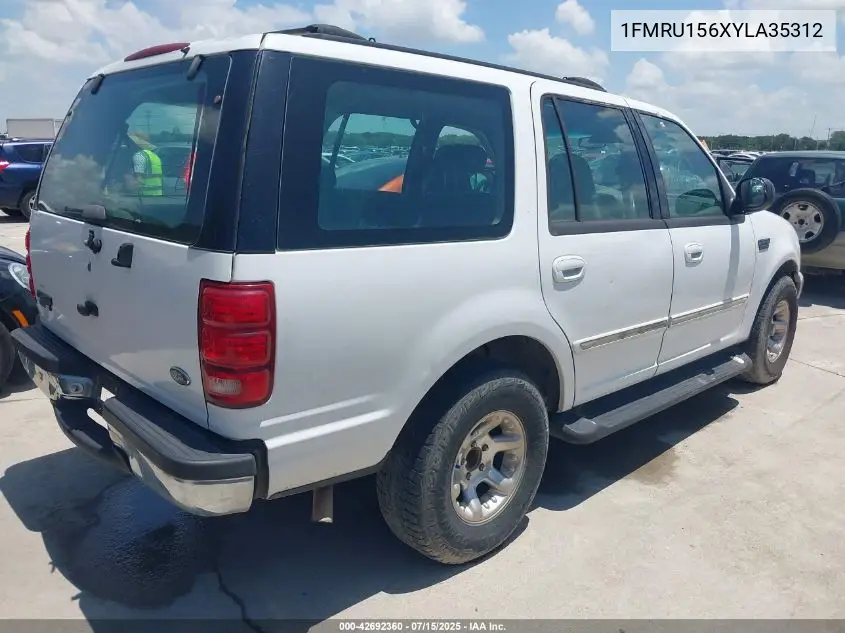 2000 Ford Expedition Xlt VIN: 1FMRU156XYLA35312 Lot: 42692360