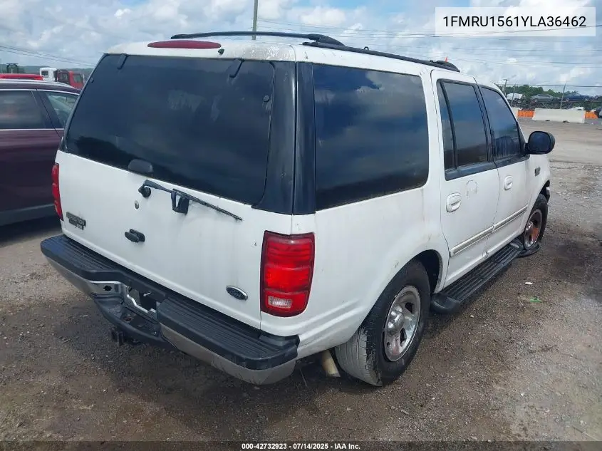 2000 Ford Expedition Xlt VIN: 1FMRU1561YLA36462 Lot: 42732923