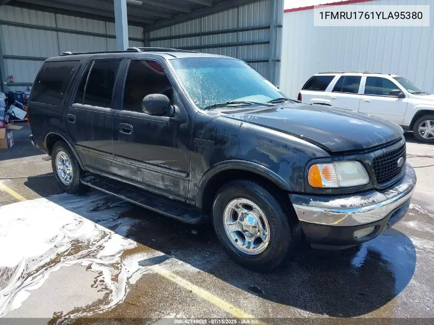 2000 Ford Expedition Eddie Bauer VIN: 1FMRU1761YLA95380 Lot: 42749888