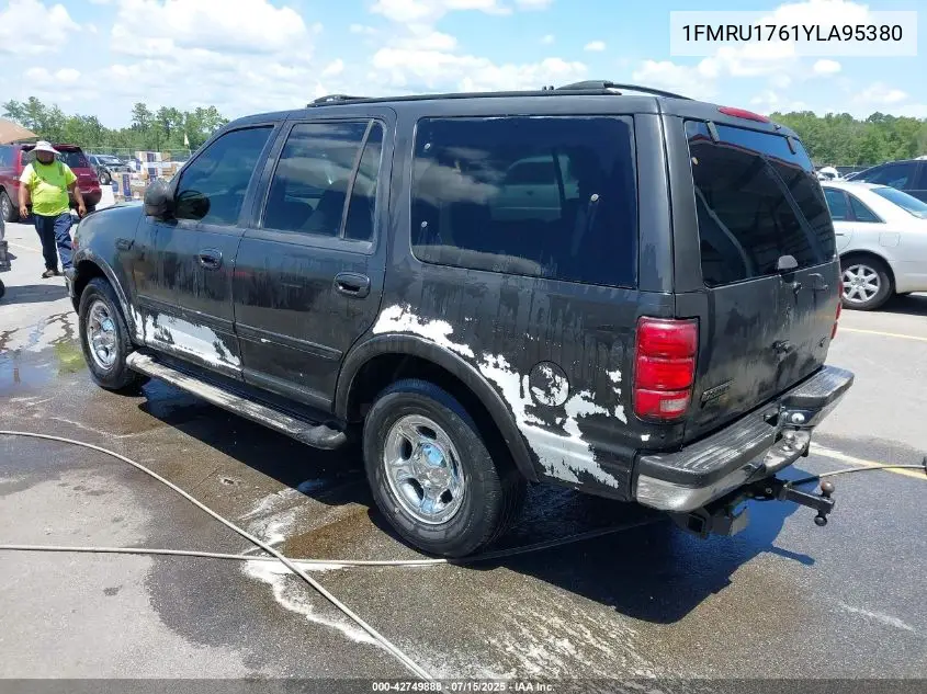 2000 Ford Expedition Eddie Bauer VIN: 1FMRU1761YLA95380 Lot: 42749888