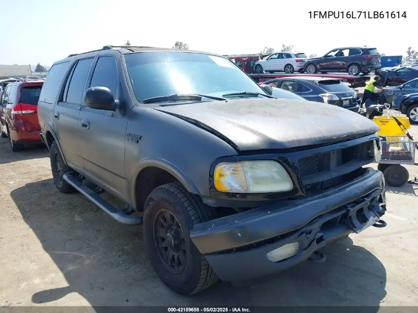 2001 Ford Expedition Xlt VIN: 1FMPU16L71LB61614 Lot: 42189658