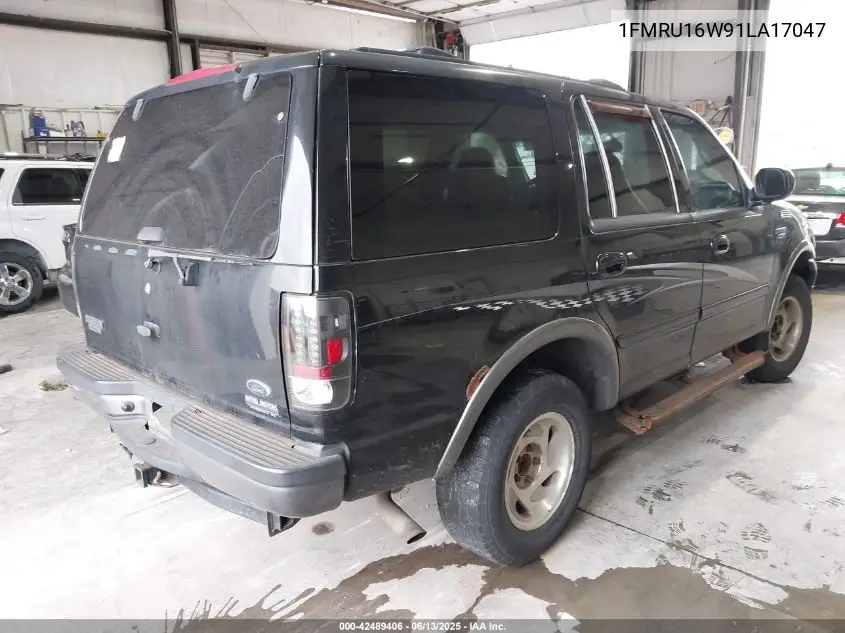 2001 Ford Expedition Xlt VIN: 1FMRU16W91LA17047 Lot: 42489406