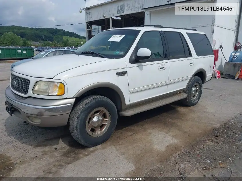 2001 Ford Expedition Eddie Bauer VIN: 1FMPU18L91LB45461 Lot: 42756771