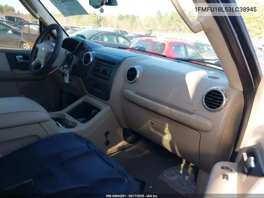 2003 Ford Expedition Eddie Bauer VIN: 1FMFU18L53LC38945 Lot: 42044251