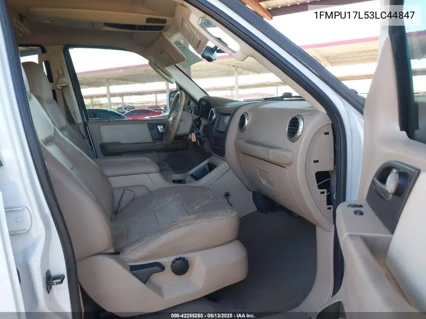 2003 Ford Expedition Eddie Bauer VIN: 1FMPU17L53LC44847 Lot: 42255280