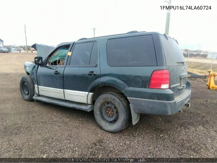 2004 Ford Expedition VIN: 1FMPU16L74LA60724 Lot: 12275439