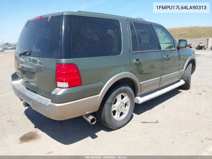 2004 Ford Expedition Eddie Bauer VIN: 1FMPU17L64LA90313 Lot: 42203426