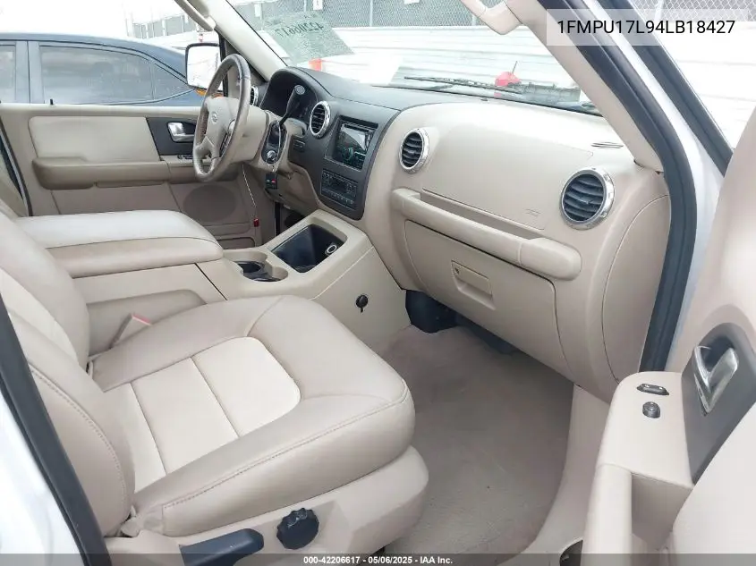 2004 Ford Expedition Eddie Bauer VIN: 1FMPU17L94LB18427 Lot: 42206617