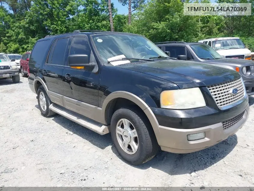 2004 Ford Expedition Eddie Bauer VIN: 1FMFU17L54LA70369 Lot: 42233087