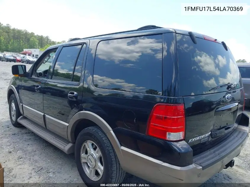 2004 Ford Expedition Eddie Bauer VIN: 1FMFU17L54LA70369 Lot: 42233087
