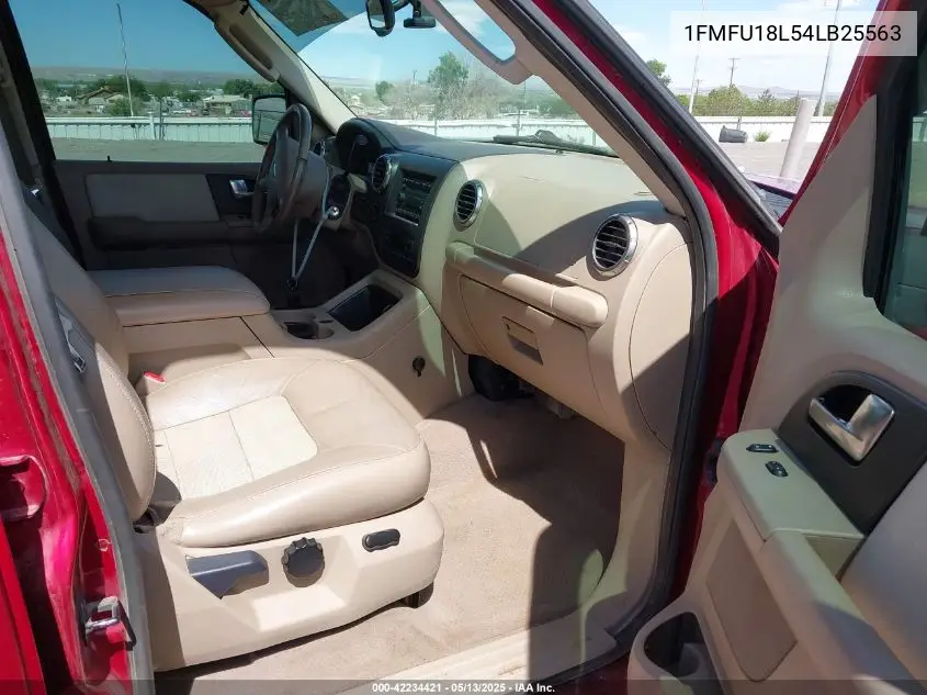 2004 Ford Expedition Eddie Bauer VIN: 1FMFU18L54LB25563 Lot: 42234421