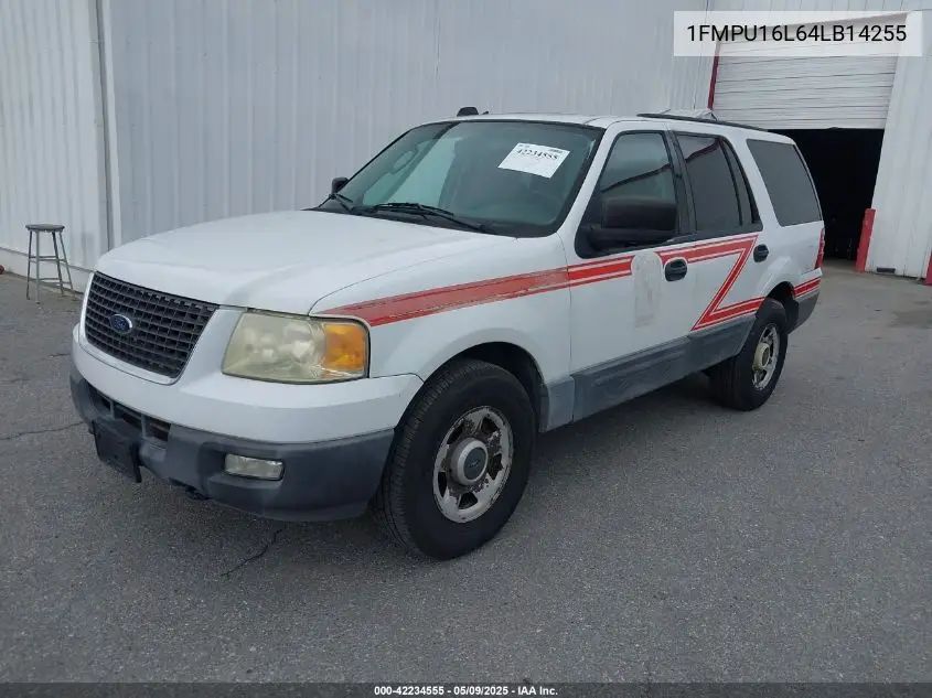 2004 Ford Expedition Nbx/Xlt VIN: 1FMPU16L64LB14255 Lot: 42234555