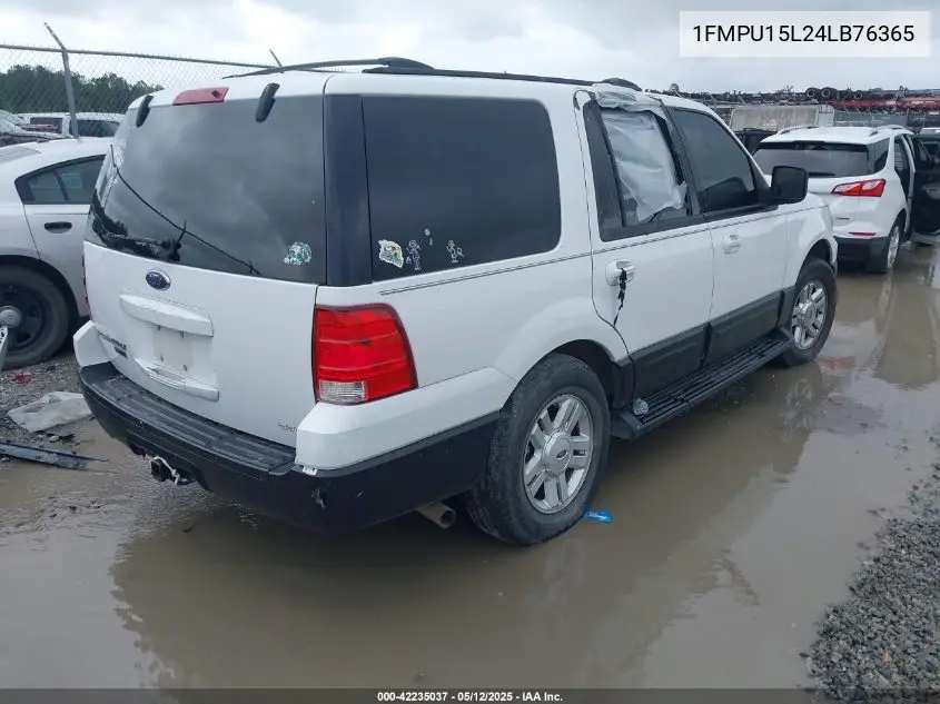 2004 Ford Expedition Xlt VIN: 1FMPU15L24LB76365 Lot: 42235037