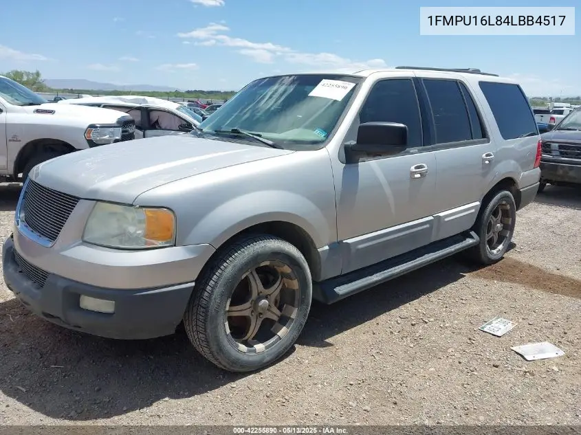 2004 Ford Expedition Xlt VIN: 1FMPU16L84LBB4517 Lot: 42255890