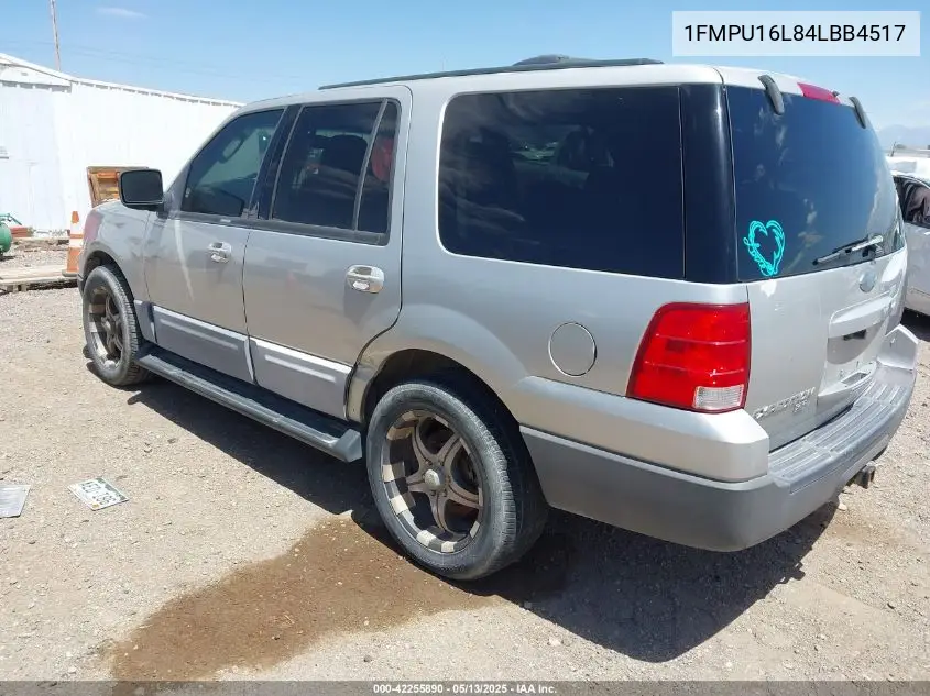 2004 Ford Expedition Xlt VIN: 1FMPU16L84LBB4517 Lot: 42255890