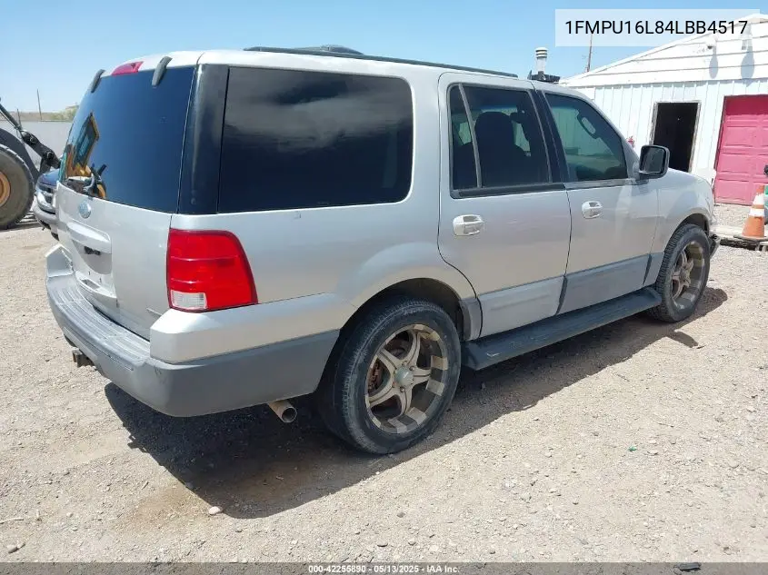 2004 Ford Expedition Xlt VIN: 1FMPU16L84LBB4517 Lot: 42255890
