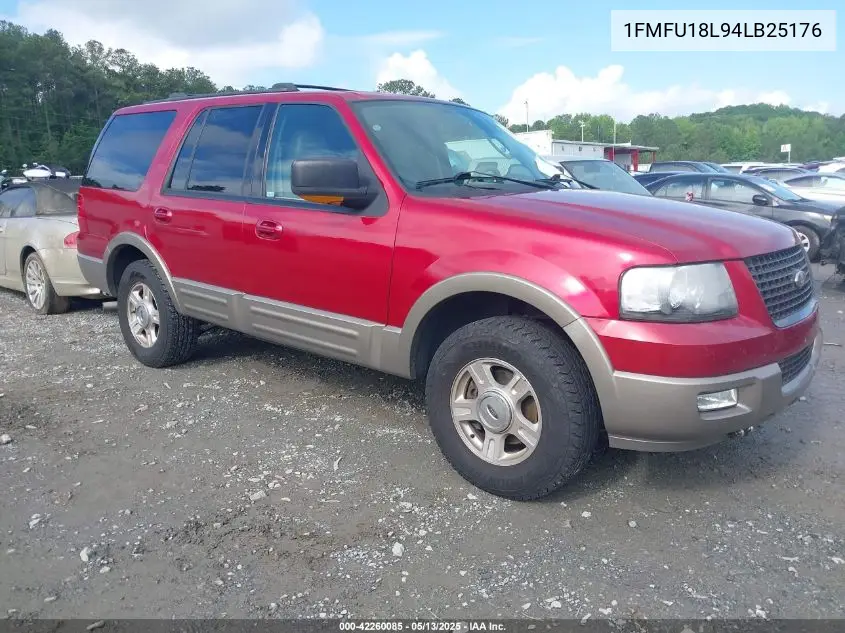 2004 Ford Expedition Eddie Bauer VIN: 1FMFU18L94LB25176 Lot: 42260085