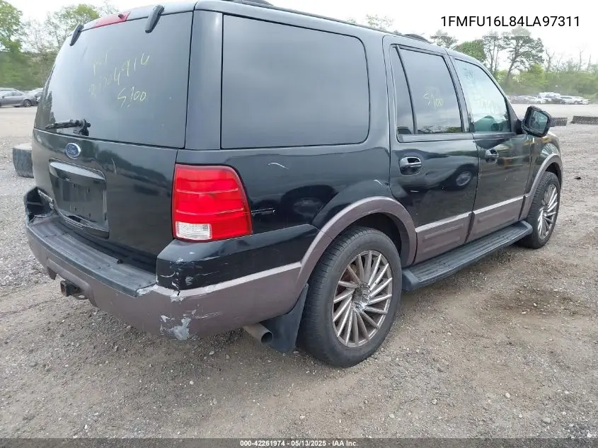 2004 Ford Expedition Nbx/Xlt VIN: 1FMFU16L84LA97311 Lot: 42261974
