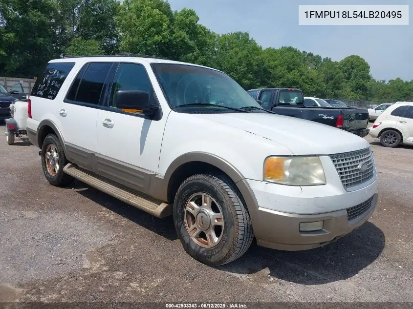 2004 Ford Expedition Eddie Bauer VIN: 1FMPU18L54LB20495 Lot: 42503343