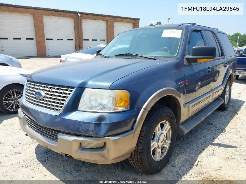 2004 Ford Expedition Eddie Bauer VIN: 1FMFU18L94LA29645 Lot: 42586195