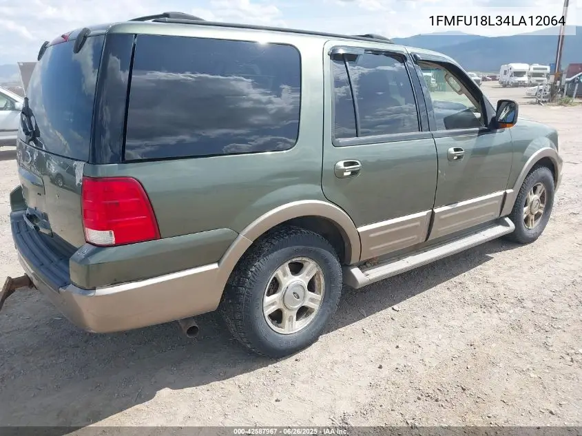 2004 Ford Expedition Eddie Bauer VIN: 1FMFU18L34LA12064 Lot: 42587967