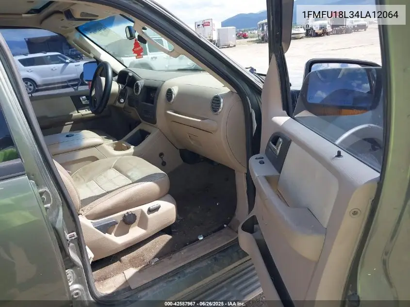 2004 Ford Expedition Eddie Bauer VIN: 1FMFU18L34LA12064 Lot: 42587967