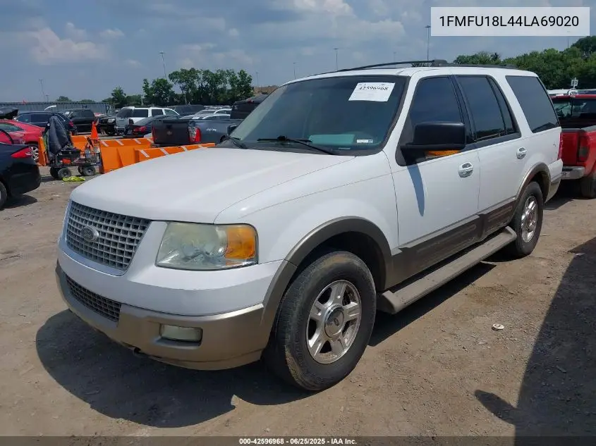 2004 Ford Expedition Eddie Bauer VIN: 1FMFU18L44LA69020 Lot: 42596968