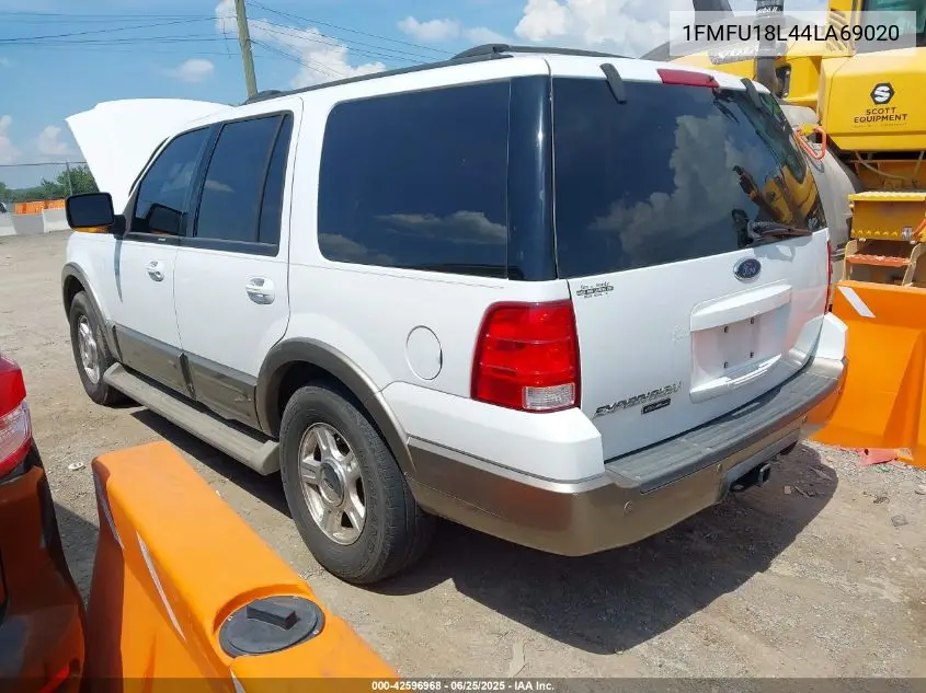 2004 Ford Expedition Eddie Bauer VIN: 1FMFU18L44LA69020 Lot: 42596968
