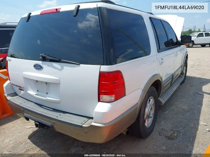 2004 Ford Expedition Eddie Bauer VIN: 1FMFU18L44LA69020 Lot: 42596968