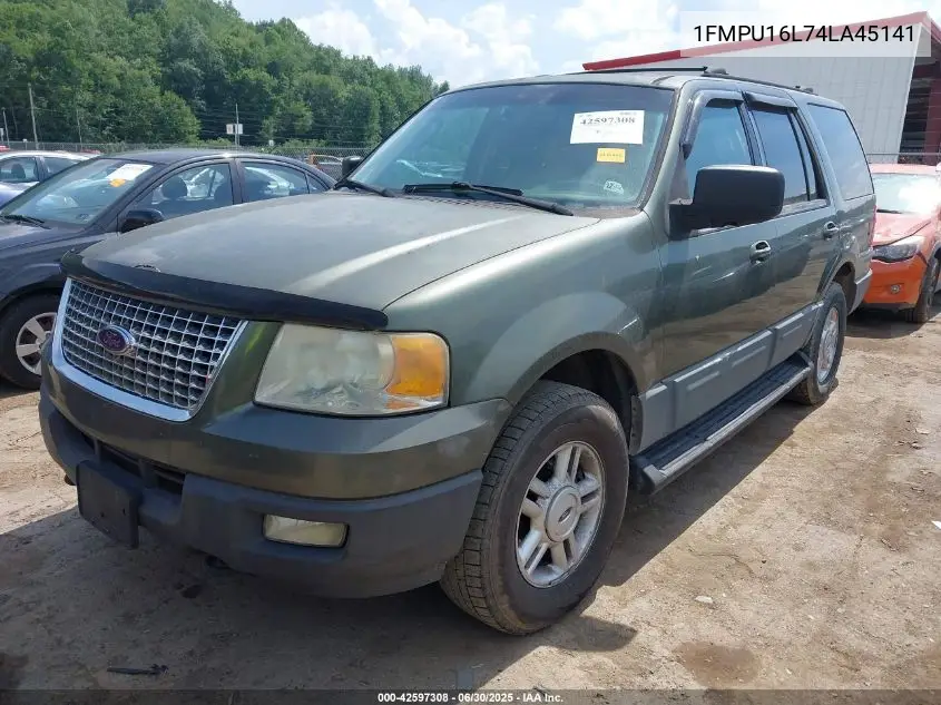 2004 Ford Expedition Nbx/Xlt VIN: 1FMPU16L74LA45141 Lot: 42597308