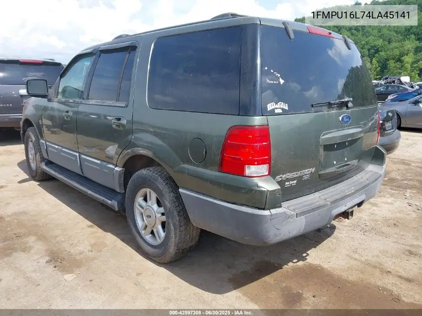 2004 Ford Expedition Nbx/Xlt VIN: 1FMPU16L74LA45141 Lot: 42597308