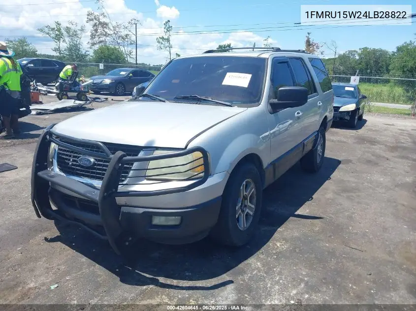2004 Ford Expedition Xlt VIN: 1FMRU15W24LB28822 Lot: 42604645