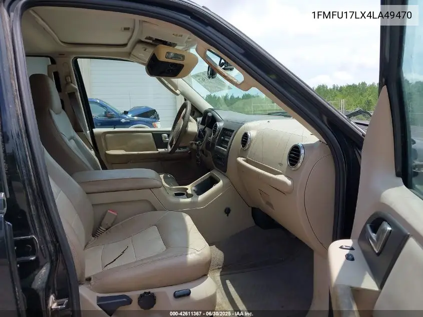 2004 Ford Expedition Eddie Bauer VIN: 1FMFU17LX4LA49470 Lot: 42611367