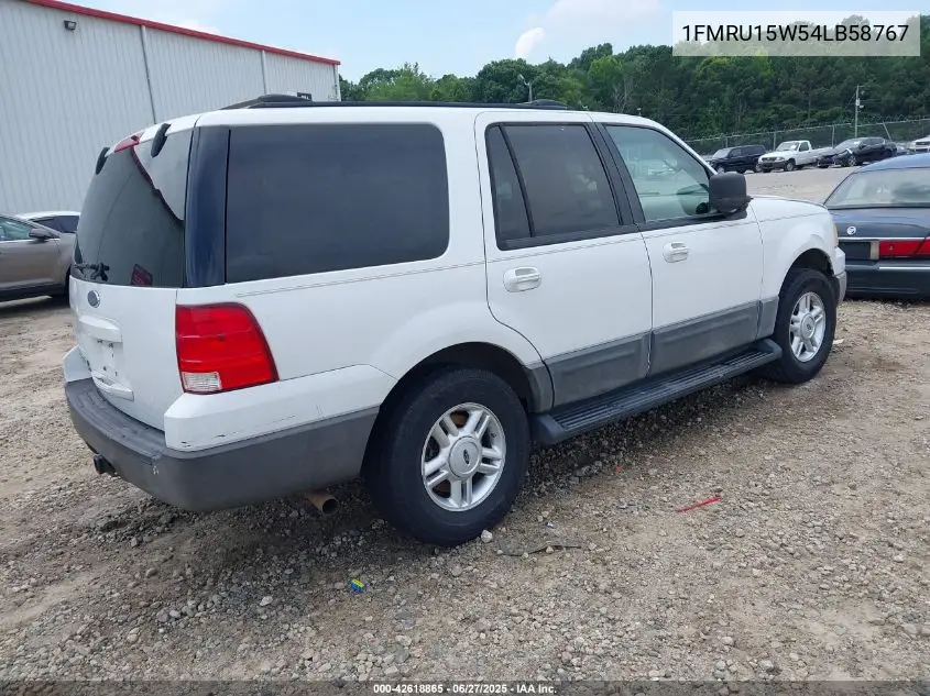2004 Ford Expedition Xlt VIN: 1FMRU15W54LB58767 Lot: 42618865
