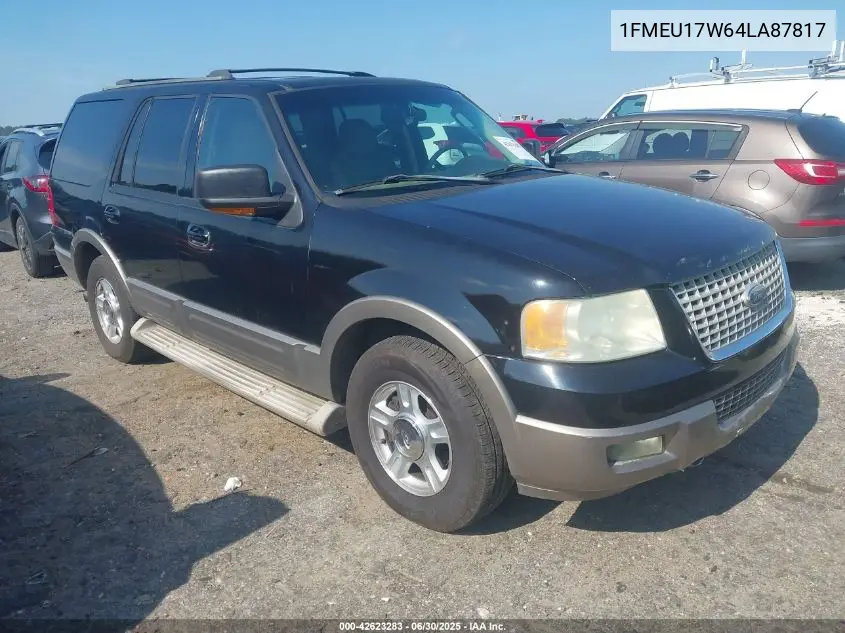 2004 Ford Expedition Eddie Bauer VIN: 1FMEU17W64LA87817 Lot: 42623283