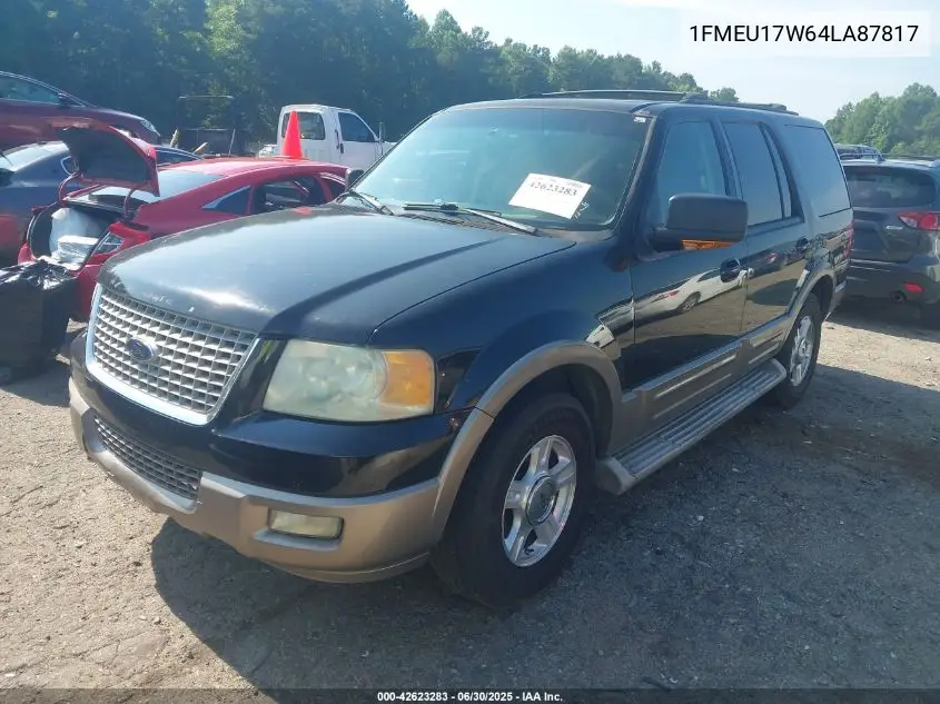 2004 Ford Expedition Eddie Bauer VIN: 1FMEU17W64LA87817 Lot: 42623283