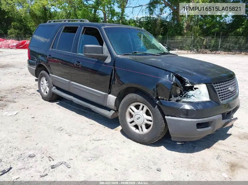 2005 Ford Expedition Nbx/Xlt VIN: 1FMPU16515LA05821 Lot: 42210439