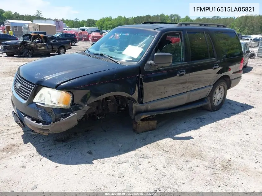 2005 Ford Expedition Nbx/Xlt VIN: 1FMPU16515LA05821 Lot: 42210439