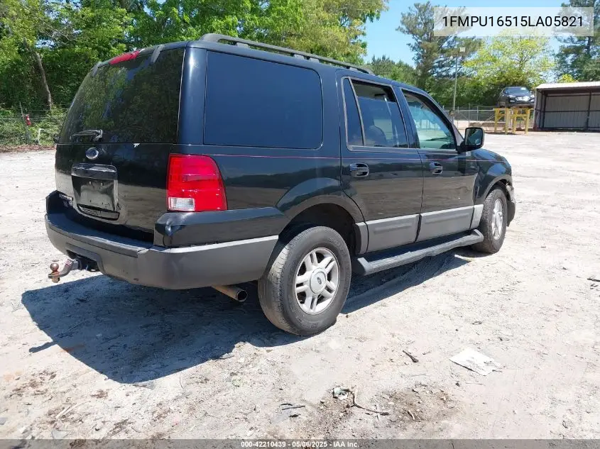 2005 Ford Expedition Nbx/Xlt VIN: 1FMPU16515LA05821 Lot: 42210439