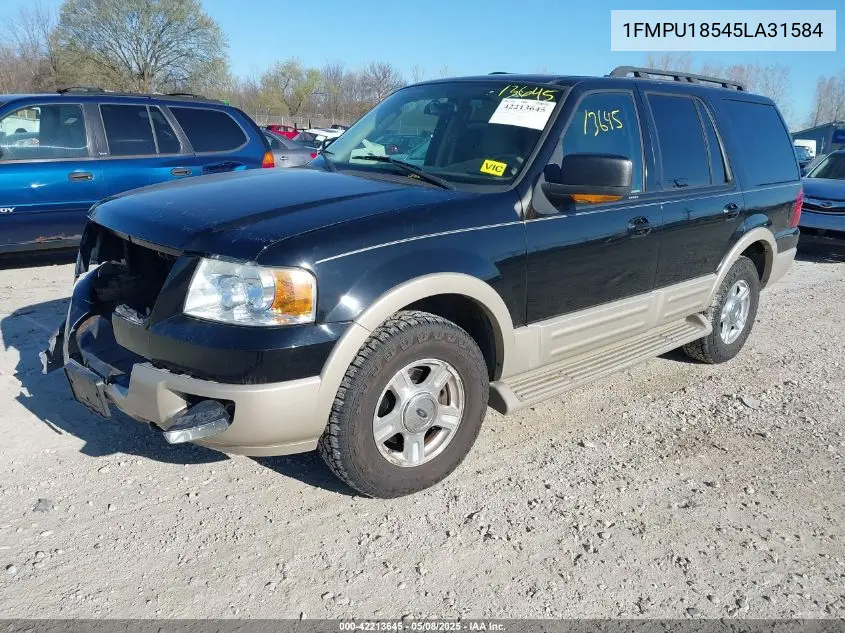 2005 Ford Expedition Eddie Bauer/King Ranch VIN: 1FMPU18545LA31584 Lot: 42213645