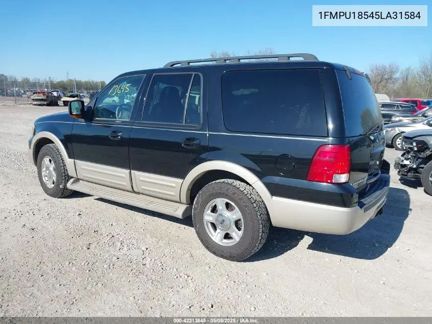 2005 Ford Expedition Eddie Bauer/King Ranch VIN: 1FMPU18545LA31584 Lot: 42213645