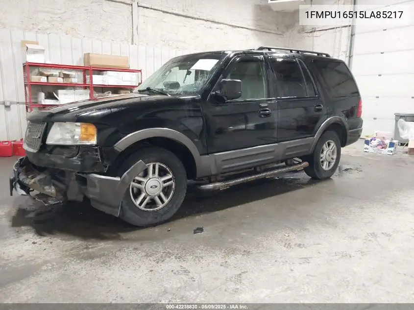 2005 Ford Expedition Nbx/Xlt VIN: 1FMPU16515LA85217 Lot: 42238830