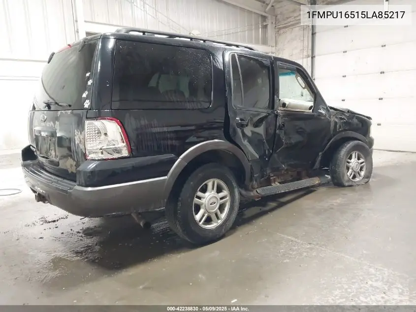 2005 Ford Expedition Nbx/Xlt VIN: 1FMPU16515LA85217 Lot: 42238830